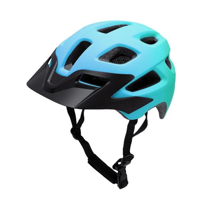 Kinderfietshelm Skateboardhelm PC EPS Lichtgewicht Meerdere Ventilatiegaten Kleurverloop Verstelbare Hoofdomvang met blue