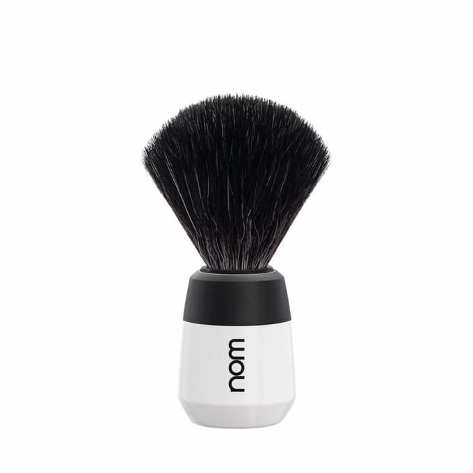 Nom -Scheerkwast -MAX21WH -Black Fibre® -Wit