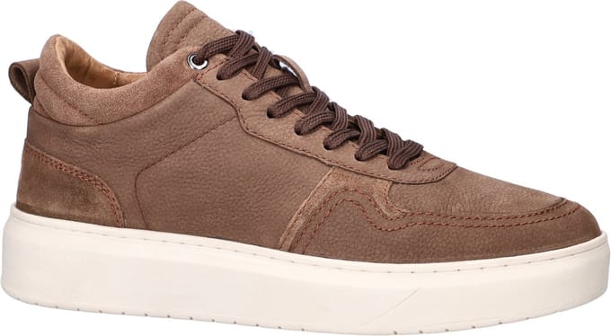 Nelson heren sneaker - Bruin - Maat 43