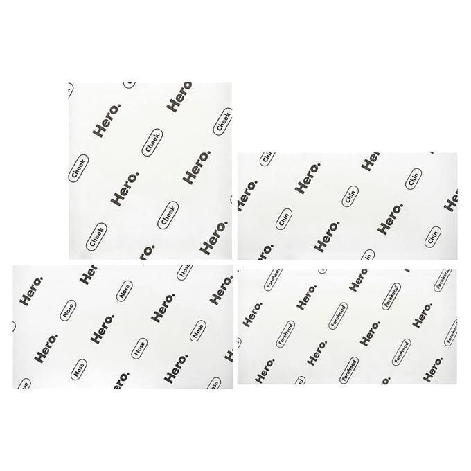 Hero Cosmetics, Mighty Patch, gezichtspatch, voor vette en gecombineerde huid, 5 hydrocolloïde patches yellow