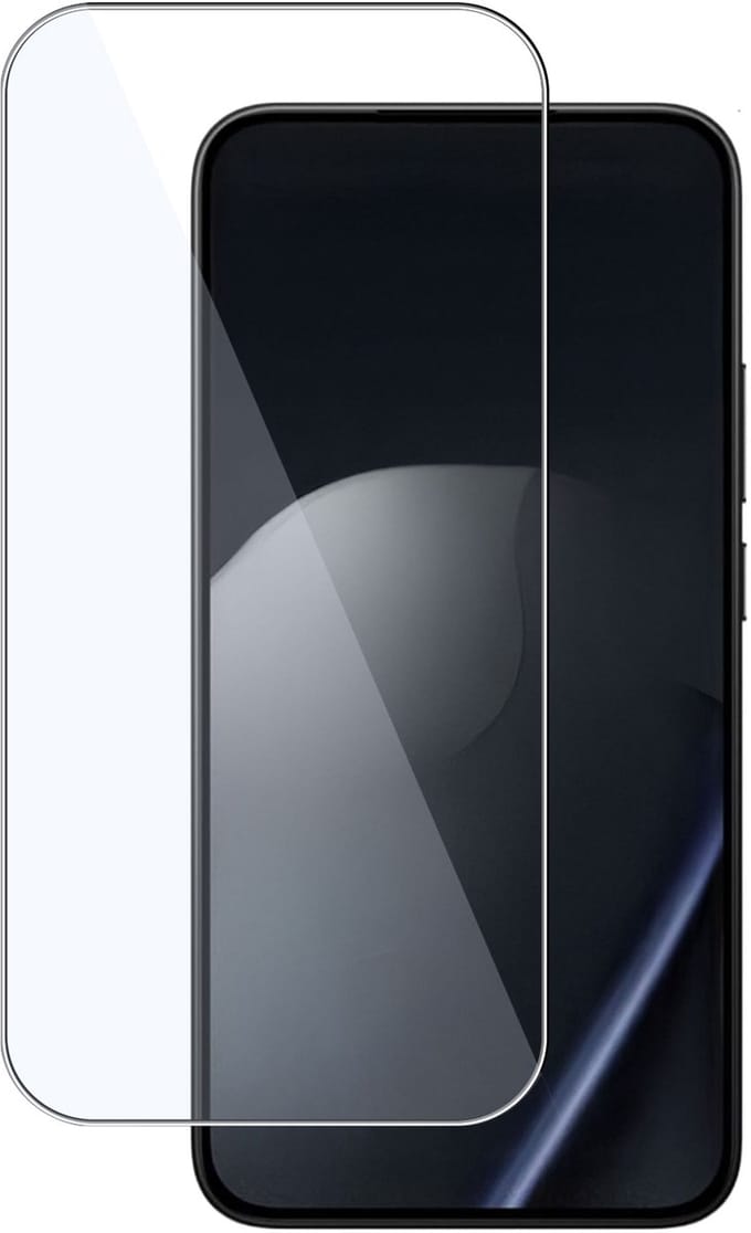 TechNow Screenprotector geschikt voor Xiaomi 15T Pro Screenprotector - Gehard Glas - Rounded - Proteqt+
