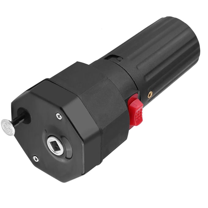 Elektrische grill BBQ Barbecue Braadmotor 1,5 V Werkt op batterijen Zwarte kleur wit