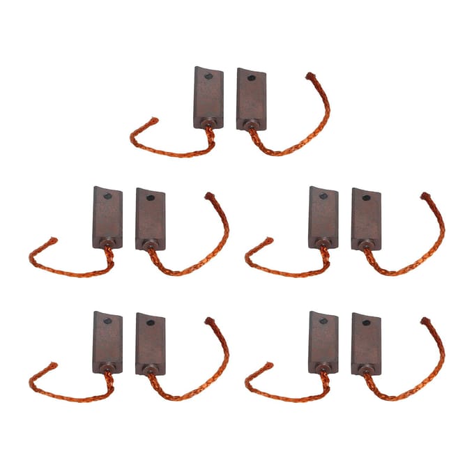 10 Stuks Dynamo Regelaar Borstelset RE60 RE72 Reparatieset Generator Elektromotor Borstel