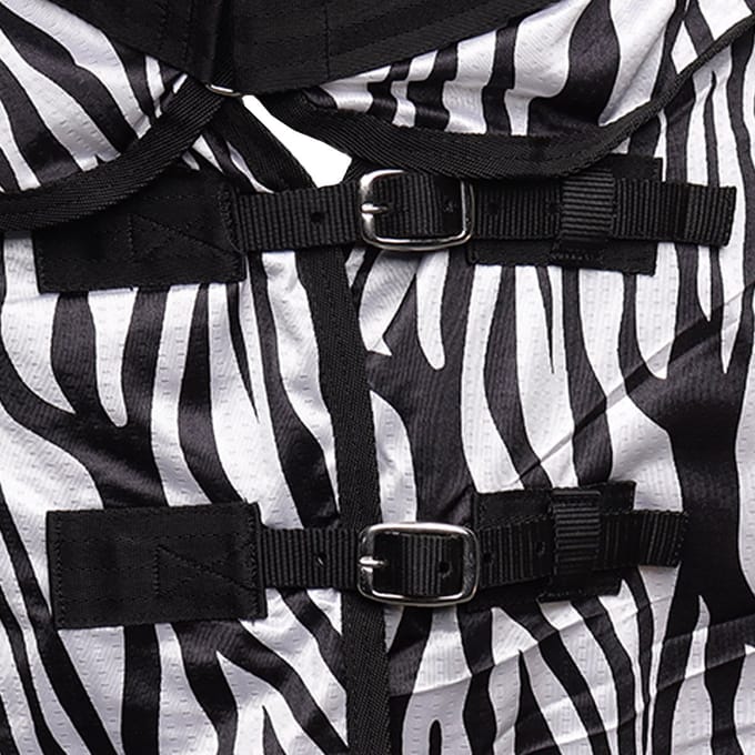 Epplejeck Vliegendeken Epplejeck Ejathletic Zebra 2.0 Full Neck Zebra - 130/175
