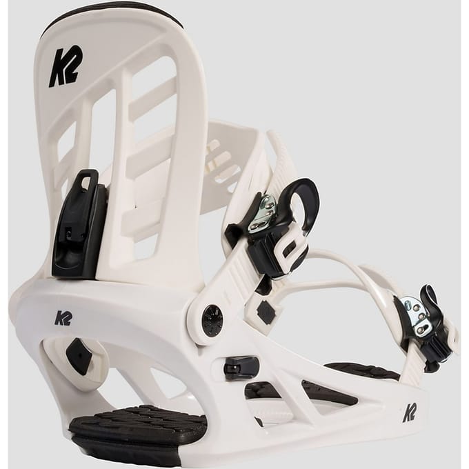 K2 You+h 2023 Kids Snowboard Bindingen wit