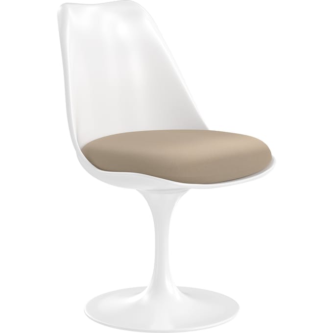 Knoll International Saarinen Tulip Stoel - Tonus 4 (135) - sand - wit