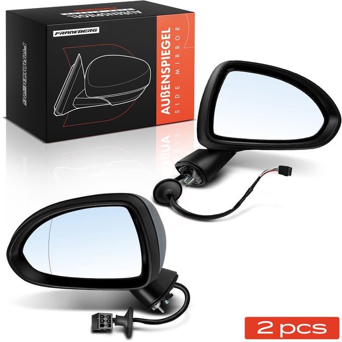 Frankberg 2x buitenspiegel links/rechts voor Opel Corsa D Corsa E