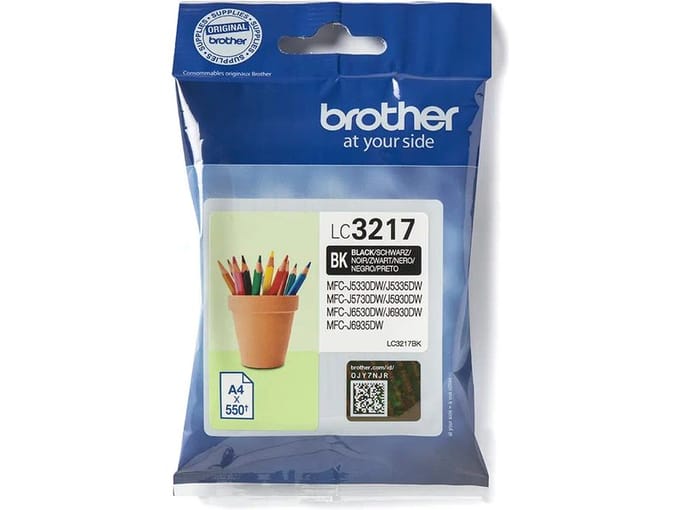 Brother Inktcartridge LC-3217BK Origineel Enkel Zwart LC-3217 BK