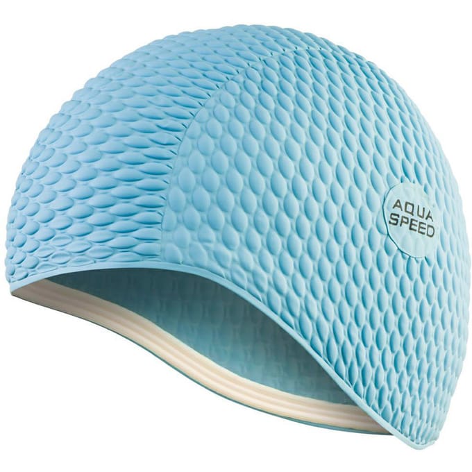 Dames Bombastic Zwemcap | Lang Haar Zachte Latex Comfortabele Pasvorm Cap