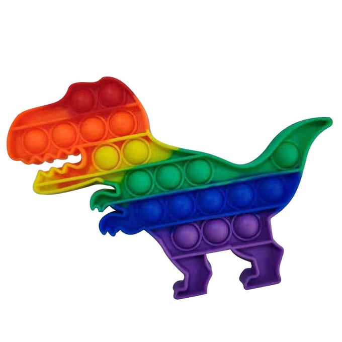 Fidget Speelgoed Regenboog Vlinder Push Bubble Fidget Sensorisch Speelgoed Voor Ouder-Kind Tijd Interactief Spel Speelgoed