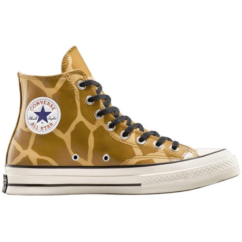Sneakers Converse Baskets Chuck 70 hi imprimé girafe phosphorescent