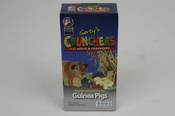 Tiny Friends Farm Gerty Guinea Pig Scrummies - Knaagdiersnack - Appel Cranberry 120 g