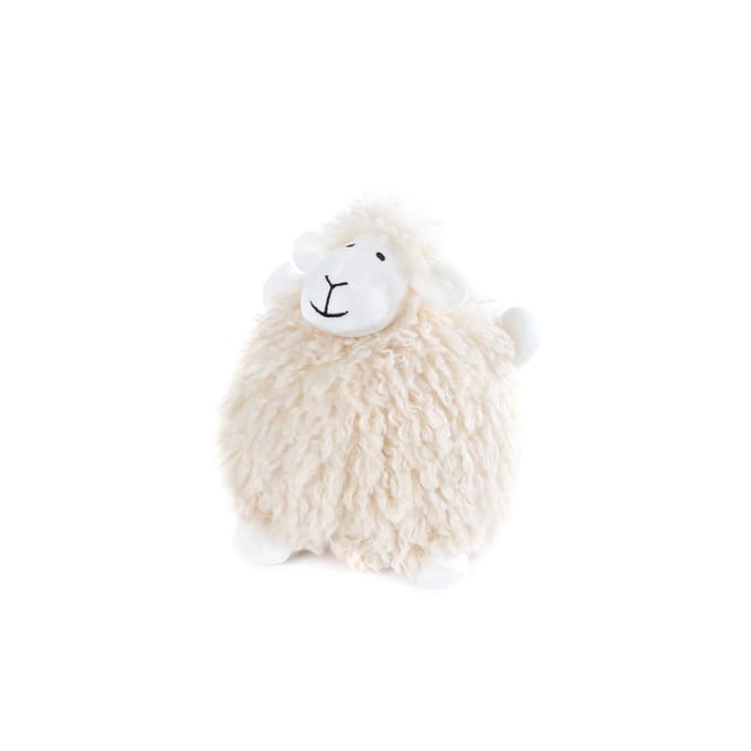 Deurstopper schaap offwhite stof - schattige dieren decoratie.