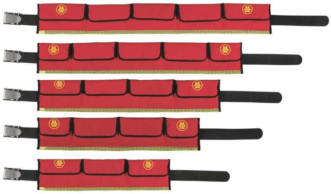 Oms Zacht Gewicht Riem Rood XS