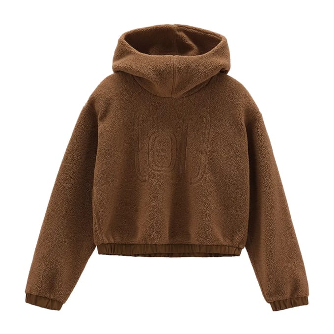 Dames fleece met capuchon CMP