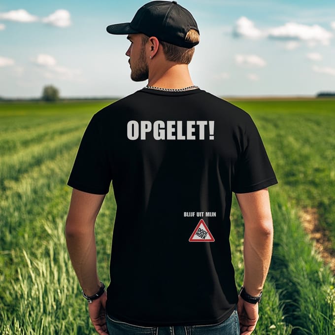 AGRIFANS® Dode Hoek - Heren T-shirt - S