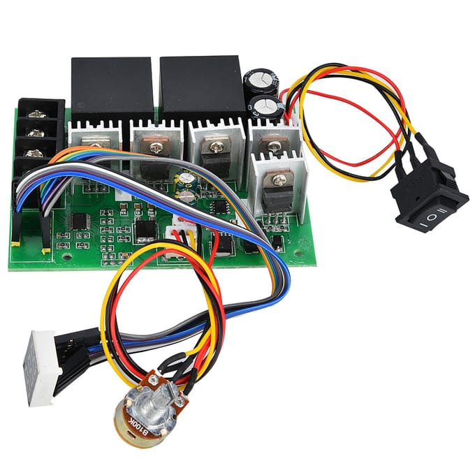 PWM DC Motor Snelheidsregelaar CW CCW Schakelaar 0 100 procent 80A 12V 24V 36V 48V