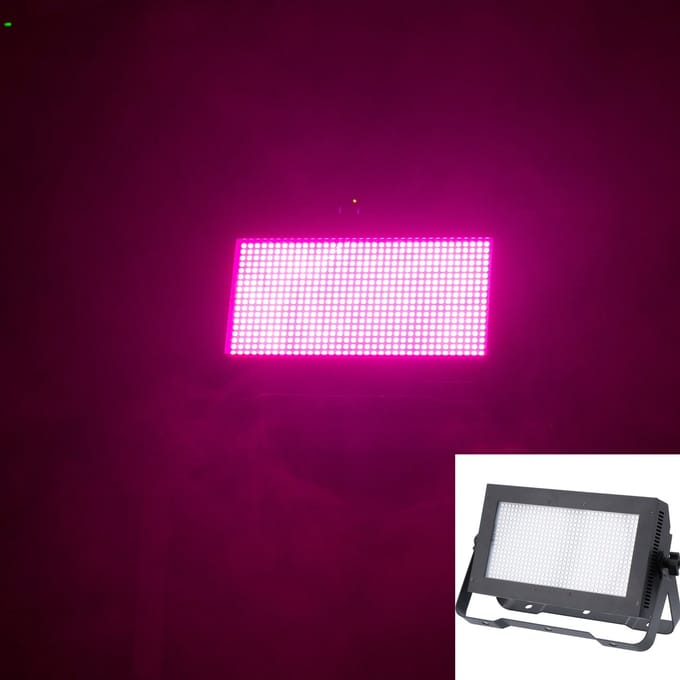 LED Stroboscoop - Ayra Armageddon 648 RGB LED - Multikleur