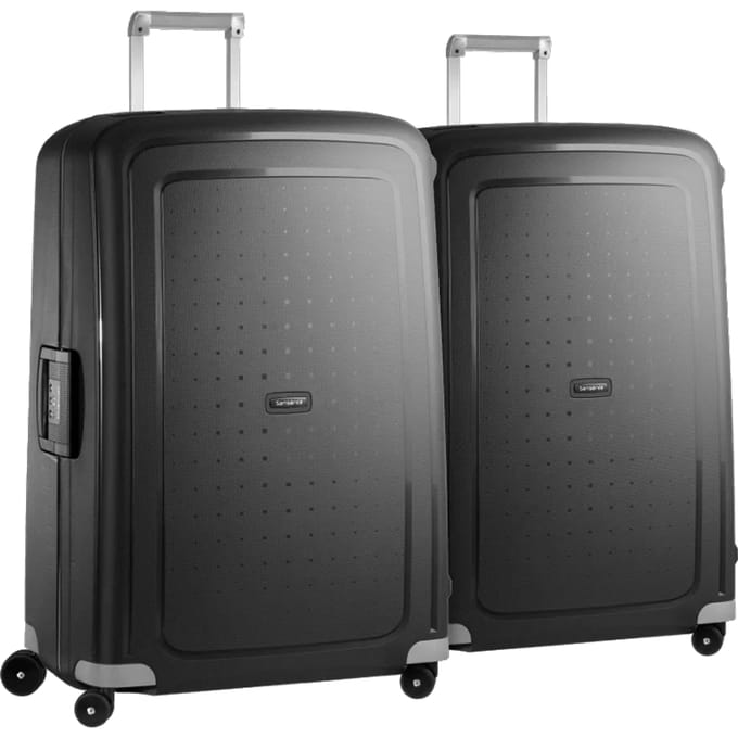 Samsonite S'Cure Spinner 81cm Duo Pack Black