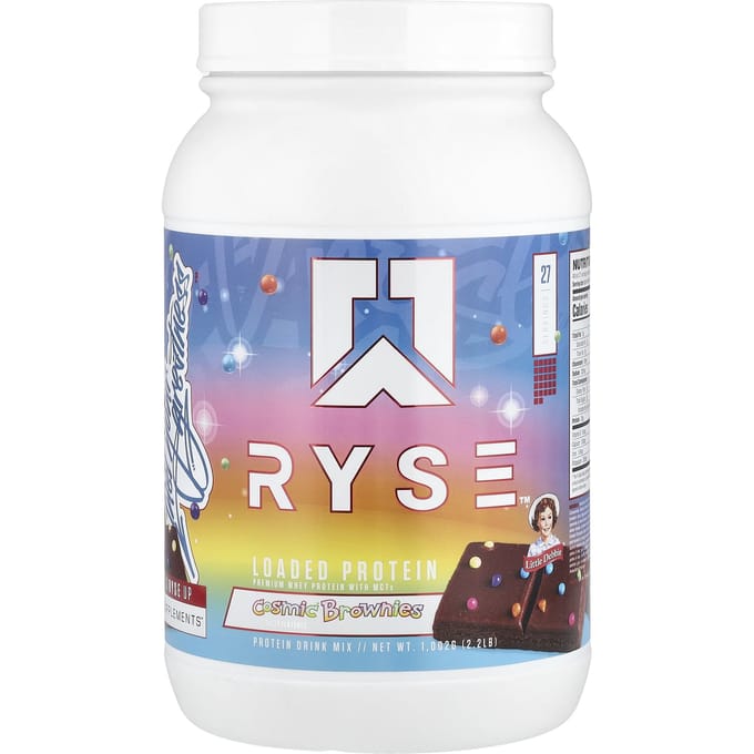 RYSE, Loading Protein, Premium Wei-eiwit met MCT's, Little Debbie® Cosmic® Brownies, 2,2 lb (1.002 g)