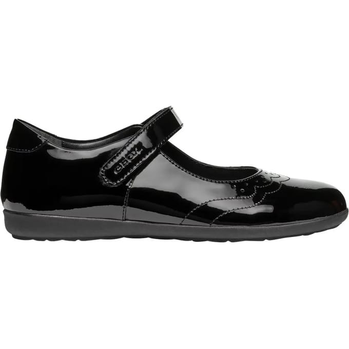 GEOX IBERIDE MEISJES Veterschoenen - ZWART