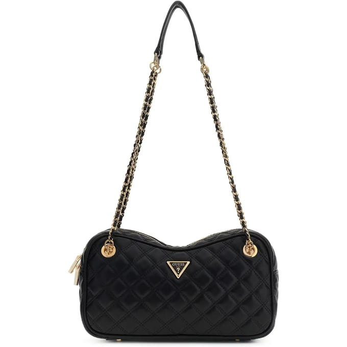 GUESS schoudertas Giully II Shoulder Satchel Bone beige