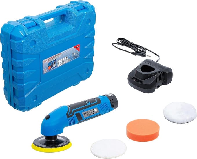 Accu Polijstmachine 10,8V 1,3Ah - 1500-3000 Omw/Min - Draagbare Polijstmachine voor Auto's