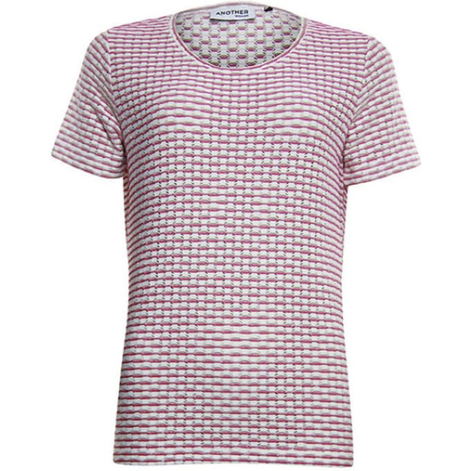 Another Woman top 312115-Pink offwhite