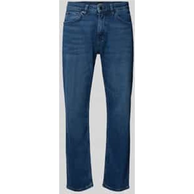 Regular fit jeans met labelpatch, model 'Re.Maine'