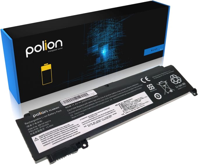 Polion - ThinkPad Bateria - 2000mAh - Li-Poly - 3 Cell