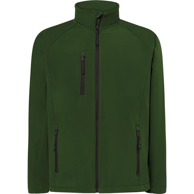 JHK Heren Soft Shell-jasje (Fles groen)