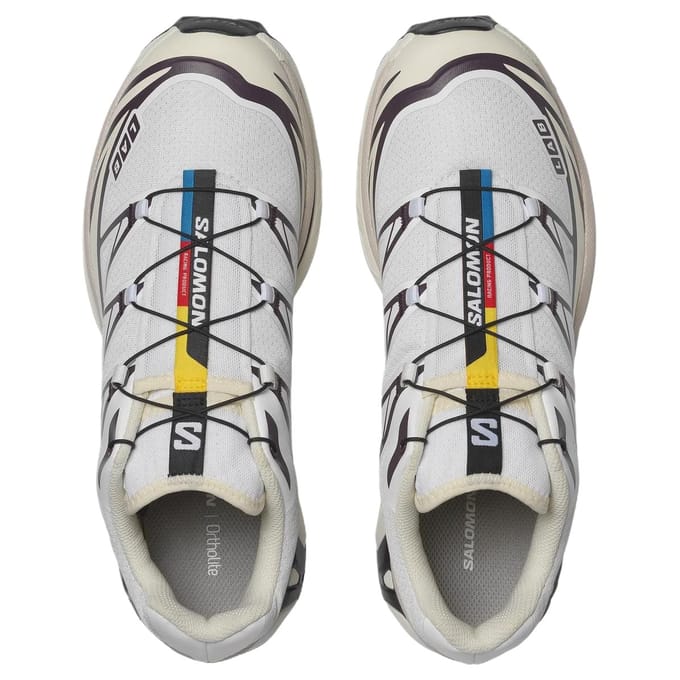 Salomon XT-6 White Vanilla Ice Plum - Maat 44 2/3
