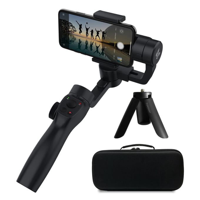 FUNSNAP Capture 2s Smartphone 3-Assige Gimbal Stabilisator Handheld Telefoon Stabilisator Anti-shake Combo Set