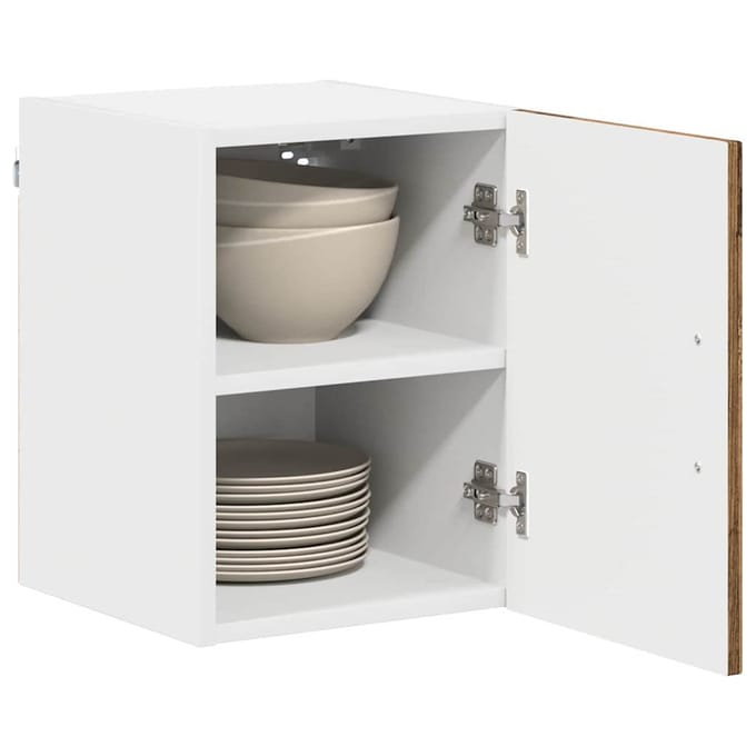vidaXL - Vaatwasserpaneel - KALMAR - 2 - st - Oudhout - 30 - x - 31 - x - 40 - cm