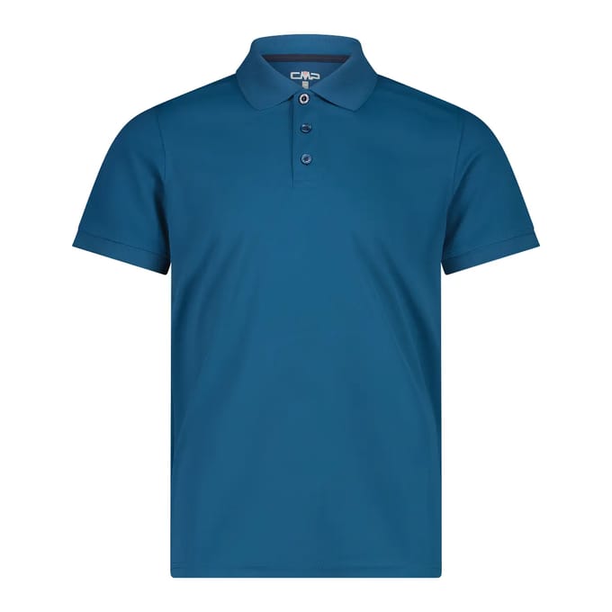 Cmp 3t60077 Korte Mouw Poloshirt Blauw M Man