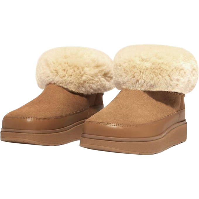 Fit Flop Dames/Dames Gen-FF Mini Shearling Dubbelzijdige Sneeuwlaarzen (Bruin)