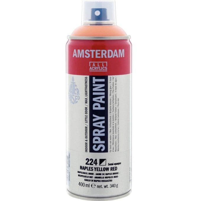 Spraypaint - 224 Napelsgeel Rood - Amsterdam - 400 ml