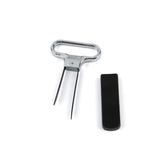 Tire-bouchon pour bouteille de vin, pompe, tire-bouchon, outil de retrait, tire-bouchon, coupe-capsule, accessoires white