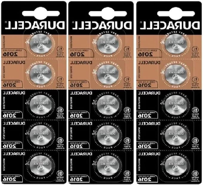 Duracell 2016 Lithium (3 blisters met 5 batterijen) 15 batterijen