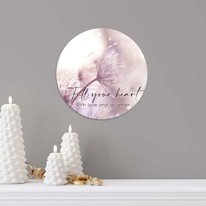 Kerstcirkel ' Fill your heart' - Christelijk - MajesticAlly