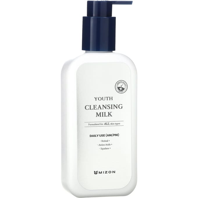 Mizon, Youth Cleansing Milk, 6.76 fl oz (200 ml) white