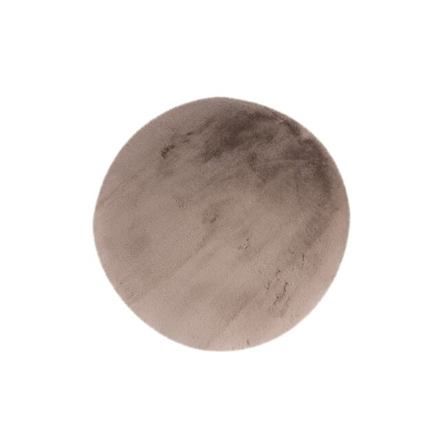 Muratap Heaven fluffy soft vloerkleed hoogpolig effen tapijt - 200 cm rond
