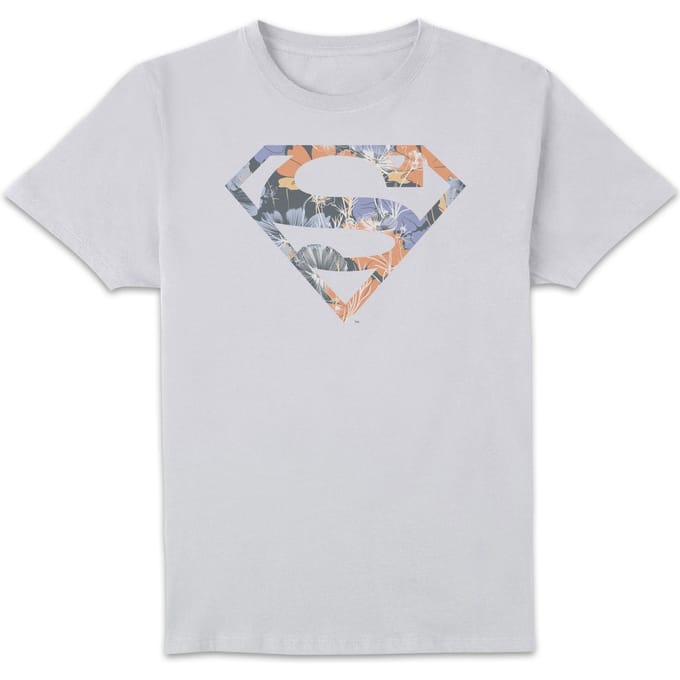 DC Originals Floral Superman T-shirt - Wit - S