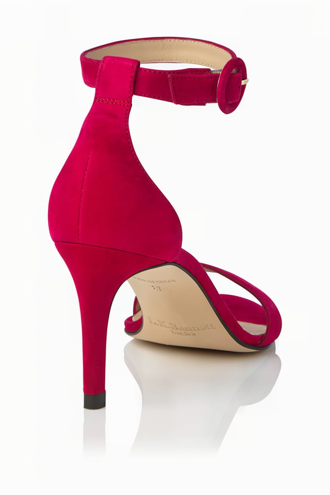 LK Bennett Dora Sandal Power Pink Größe: 36 | Sandalen Outlet | Damen | Rosa