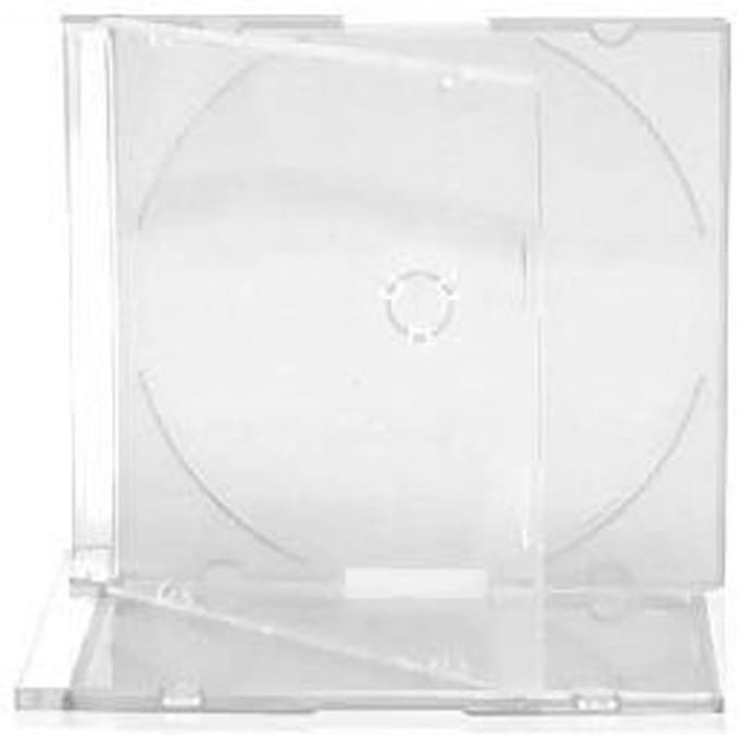 Dailygoods- Slimline Jewel Case 5.2mm - Cd/Dvd Hoesjes - Lichtgewicht