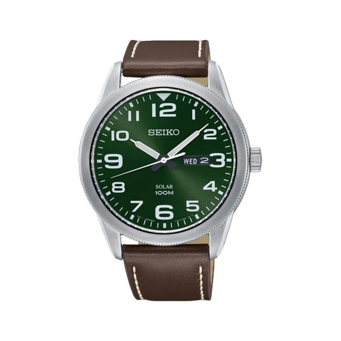 Seiko Solar Casual Horloge | SNE473P1