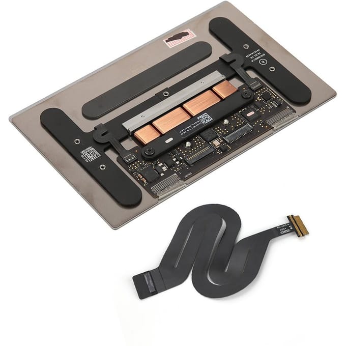 Voor Macbook Retina Model A1534 12inch Midden 2015 Trackpad Touchpad met Flexkabel Grijs