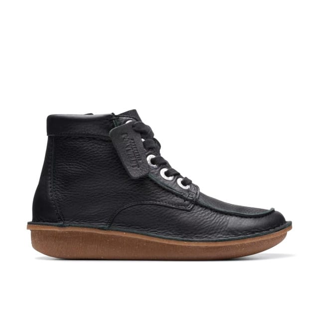 Clarks Funny Cedar - dames laars - Zwart - maat 41 (EU) 7 (UK)