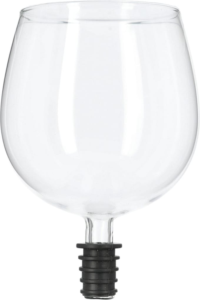 Cepewa Wijnfles schenkdop wijnglas - Gadgets/Funkado - /vrijgezellenfeest/moederdag