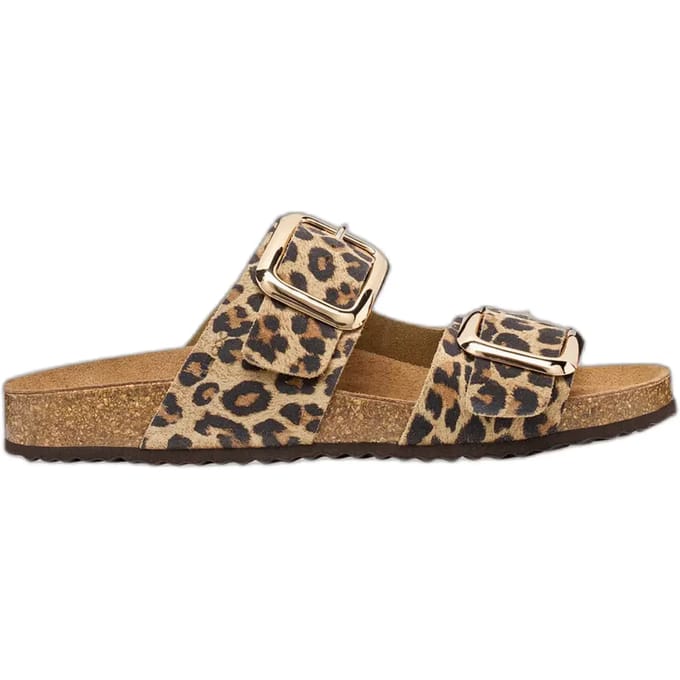 GEOX BRIONIA R DAMES Sandalen - LEER - Maat 36